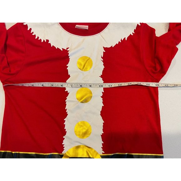 Wondershop Womens Holiday Christmas Sleepwear Shirt Long Sleeve Red Size 12 - Picture 6 of 8